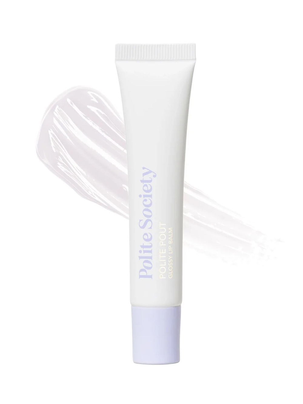 Polite Society / Polite Pout Glossy Lip Balm / Coconut Cream